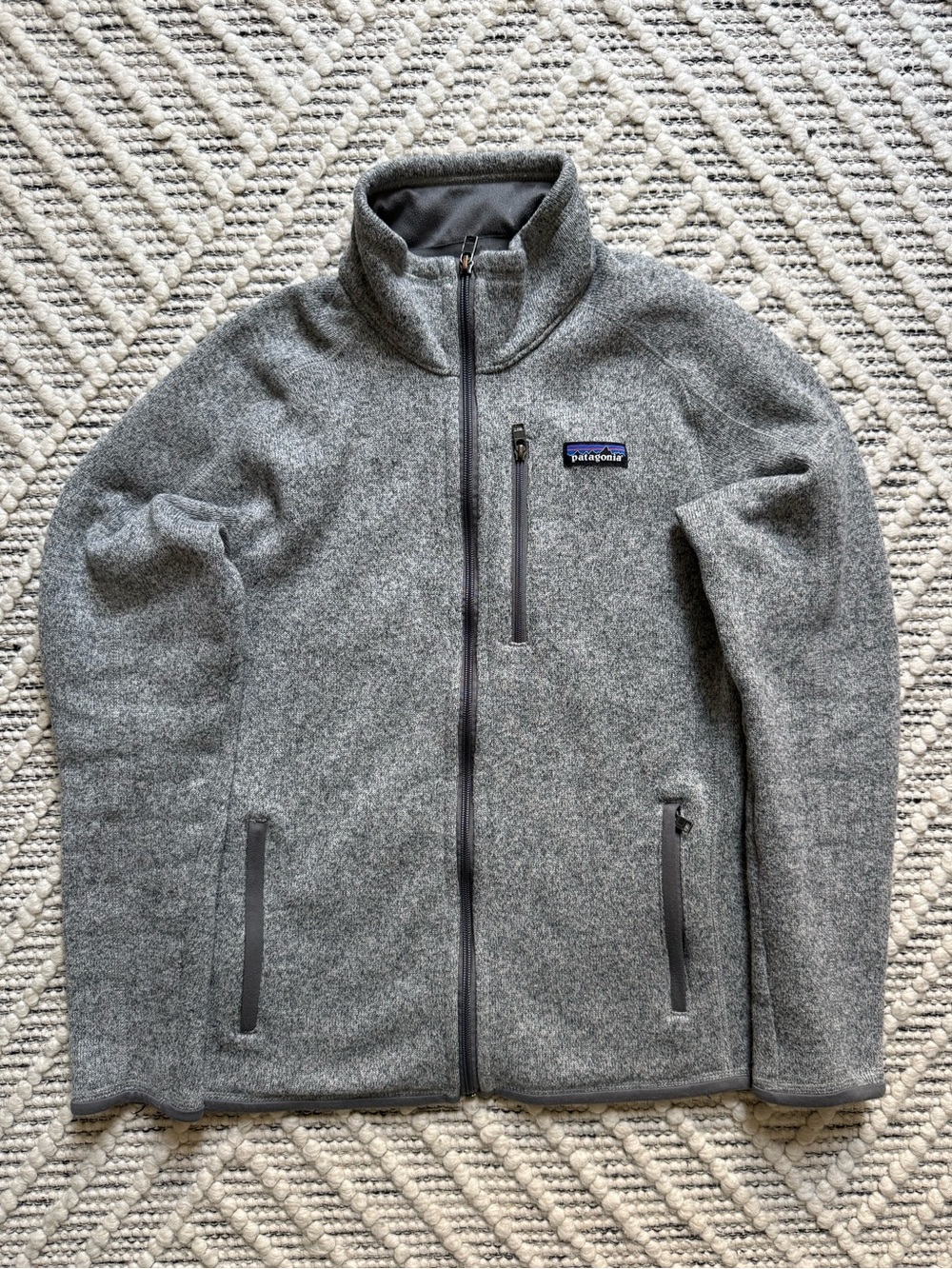 Patagonia Better Sweater Fleece Jacket – Men’s Small Stonewash